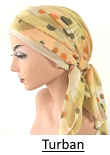 Turban Chemoturban Tücher Kopftuch bei Chemo und Haarlosigkeit